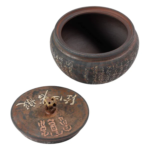 Чайница 500 мл "Чжан Цянь Бэйвэнь", цзяньшуйская керамика, мастер Гу Цзингуан - 9