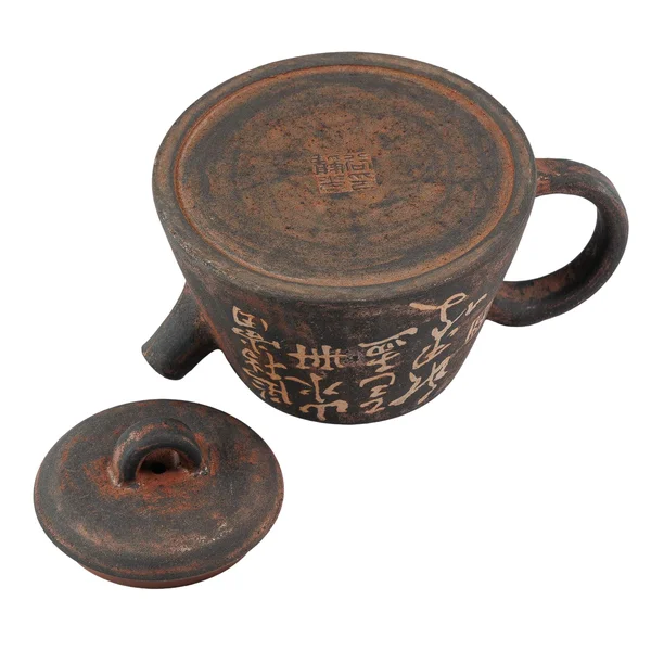 Чайник 200 мл "Уединение в горах", цзяньшуйская керамика, мастер Гу Цзингуан - 6