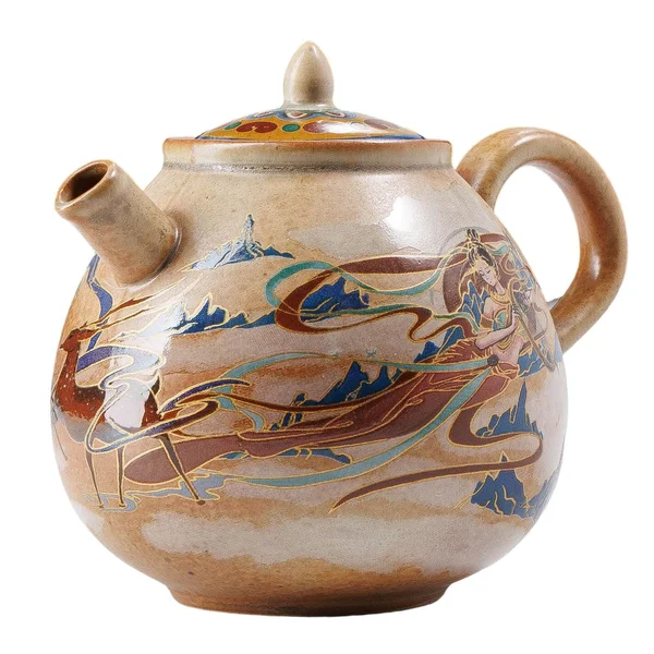 Чайник "Небесная фея", керамика Дехуа - 3