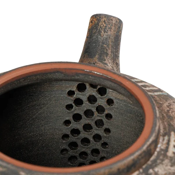 Чайник 220 мл "Древнее искусство", цзяньшуйская керамика, мастер Гу Цзингуан - 8