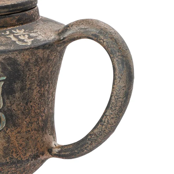 Чайник 220 мл "Древнее искусство", цзяньшуйская керамика, мастер Гу Цзингуан - 12