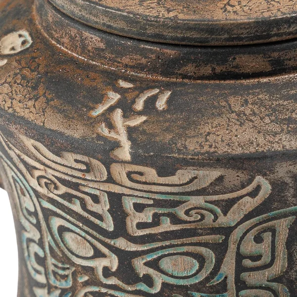 Чайник 220 мл "Древнее искусство", цзяньшуйская керамика, мастер Гу Цзингуан - 13