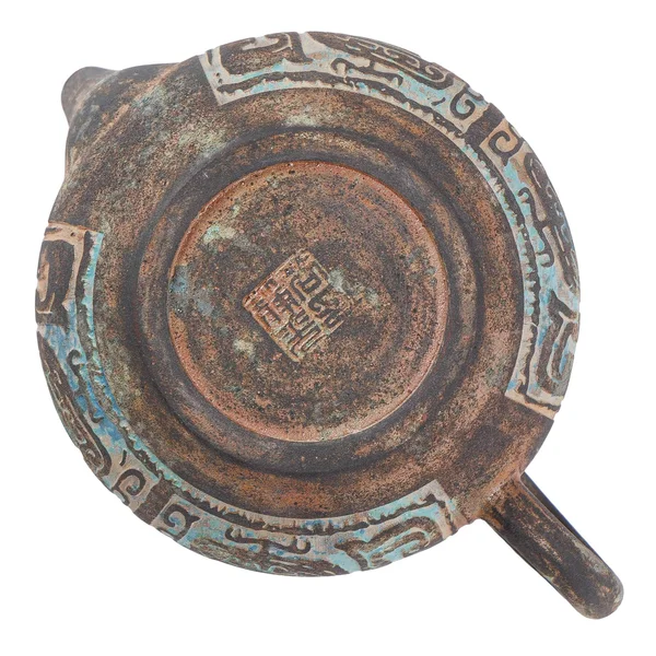 Чайник 180 мл "Таоте", цзяньшуйская керамика, мастер Гу Цзингуан - 7