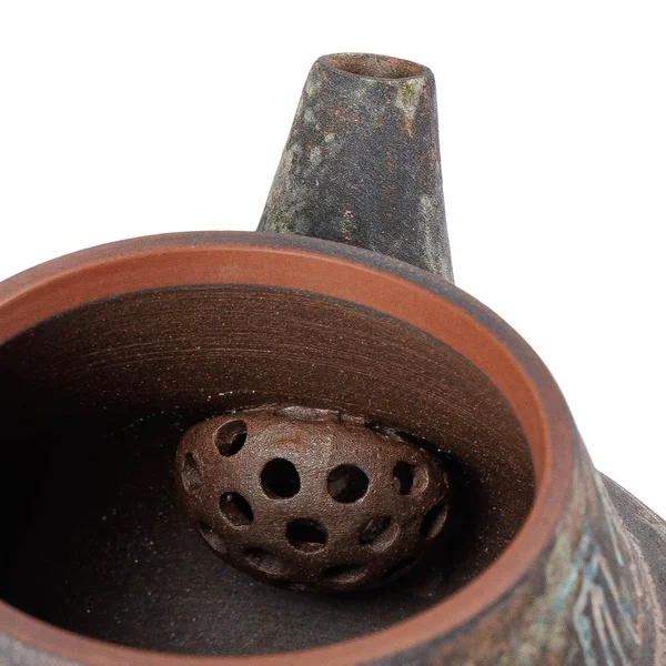 Чайник 180 мл "Таоте", цзяньшуйская керамика, мастер Гу Цзингуан - 8