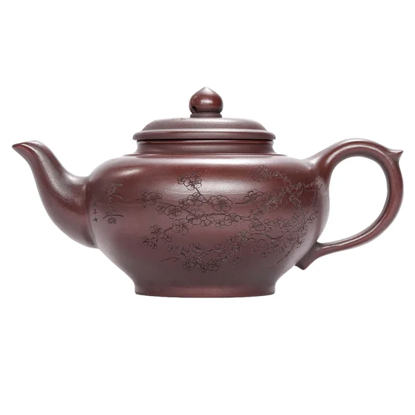 Чайник 290 мл "Квітуча вишня", ісинська глина