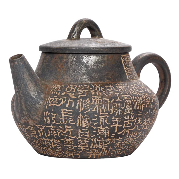 Чайник 180 мл "Старопис", цзяньшуйська кераміка, майстер Гу Цзингуан - 3