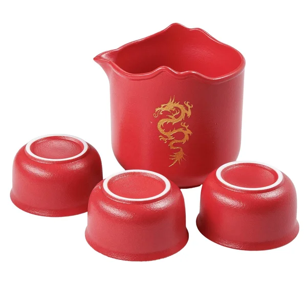 Дорожній набір посуду "Червоний Дракон" - 7