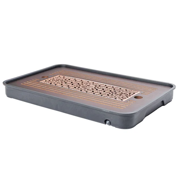 Чабань "Темний Горіх" бамбук, 36×24×3,5 см - 3