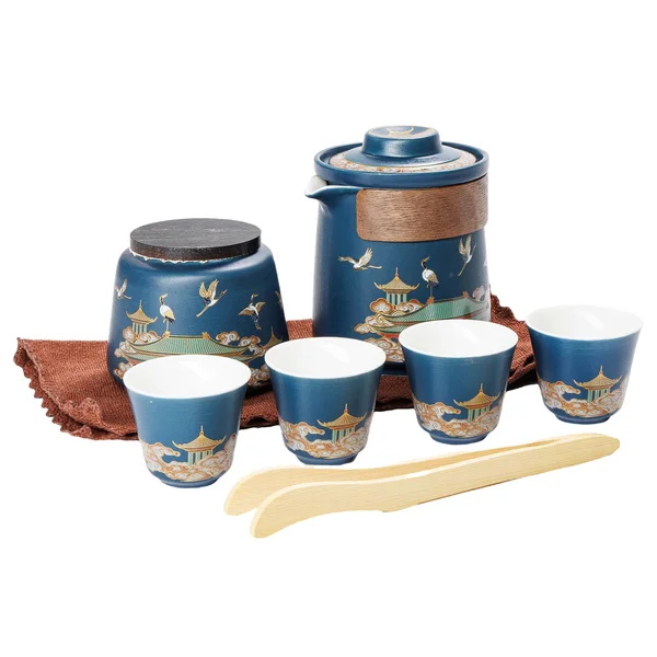 Набор посуды "Белый Журавль" - 2