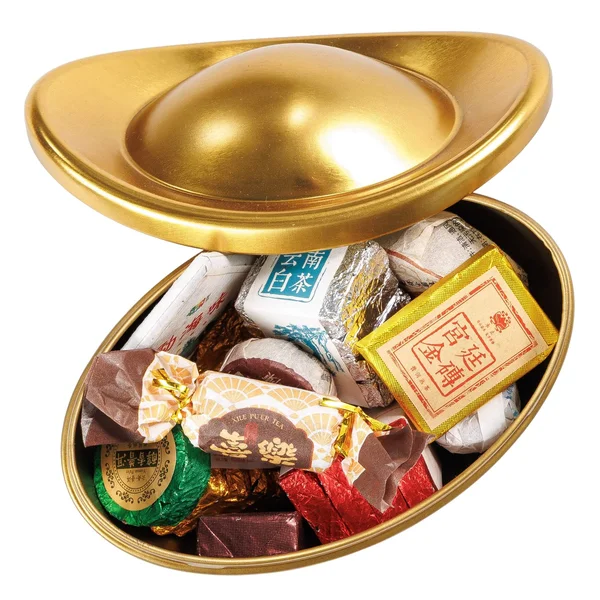 Набір чаю: Дарунок генералу «Золота Сила», 14 шт - 3