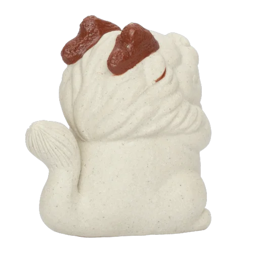 Фигурка "Дракон счастья", исинская глина - 5