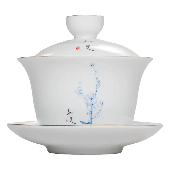 Гайвань 150 мл "Слива" фарфор - 1