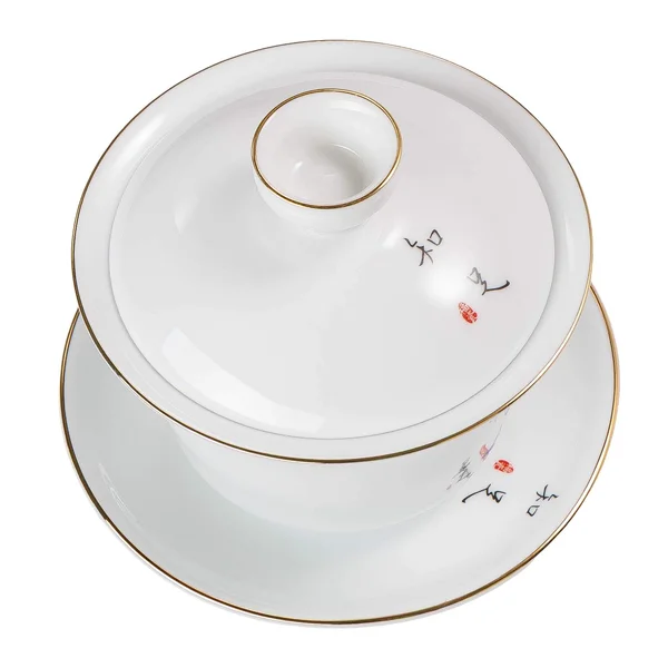 Гайвань 150 мл "Слива" фарфор - 3