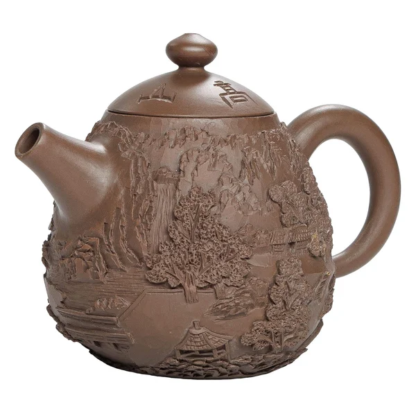 Чайник 165 мл "Горные воды", исинская глина, мастер Чэнь Дун Чжу - 3