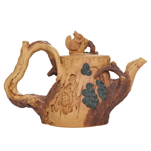 Чайник 190 мл "Білочка та горішок", ісинська глина, майстер Чень Дун Чжу - 2