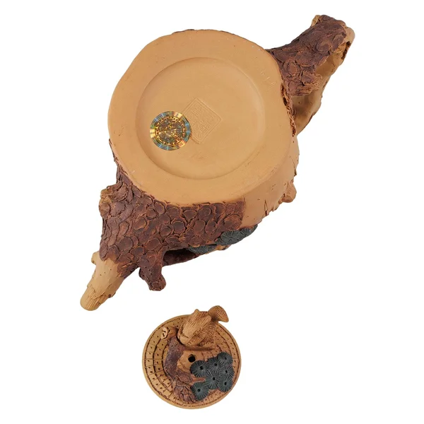 Чайник 190 мл "Білочка та горішок", ісинська глина, майстер Чень Дун Чжу - 6