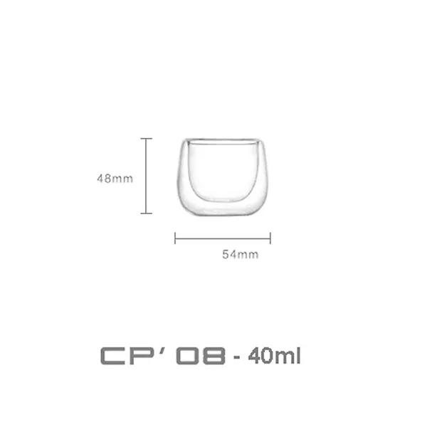 Піали скляні Samadoyo CP-08, 40 мл - 3