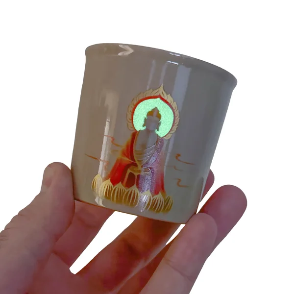 Піала "Будда, що сяє", люмінесцентне покриття, 110 мл - 4