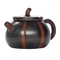 Чайник 95 мл "Гарбуз. Глибокий тон", цзяньшуйська кераміка, майстер Янь Сяосі - small image 3