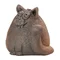 Фігурка "Котятко", кераміка Цзяньшуй, майстер Фен Яо Чень - small image 6
