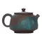 Чайник 230 мл "Бірюзовий Таоте", цзяньшуйська кераміка, майстер Нун Бінцзе - small image 2