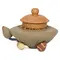 Фігурка "Коробочка лотоса", ісинська глина - small image 3