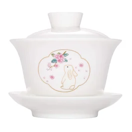 Гайвань 170 мл "Весняний кролик" порцеляна