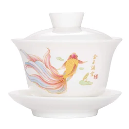 Гайвань 170 мл "Золотий потік" порцеляна