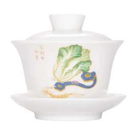 Гайвань 170 мл "Золота капуста" порцеляна