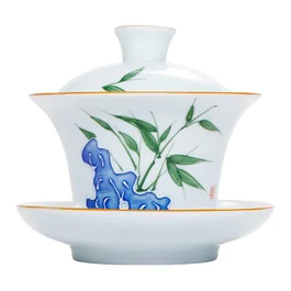 Гайвань з рельєфним малюнком "Зелений бамбук"