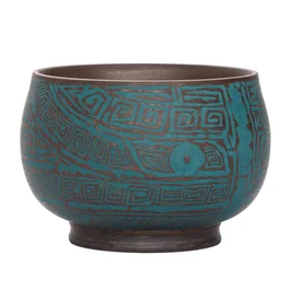 Піала 110 мл "Таоте", цзяньшуйська кераміка, майстер Нун Бінцзе