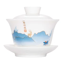 Гайвань 170 мл "Сині Гори" порцеляна