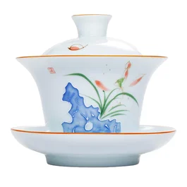 Гайвань з рельєфним малюнком "Дика орхідея"