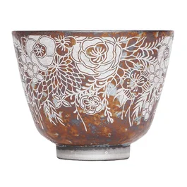 Піала 100 мл "Срібні квіти", кераміка