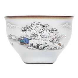 Піала чайна «Зимовий пейзаж», 65 мл