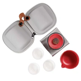 Дорожный набор посуды "Красный дракон"