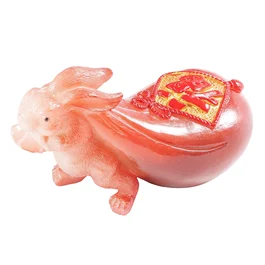 Кролик с мешком счастья, изменяющий цвет